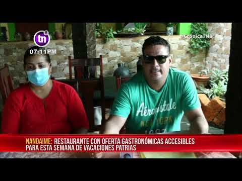 Nandaime: INTUR realiza oferta turística en este periodo de vacaciones - Nicaragua