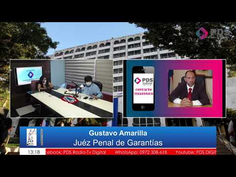 Entrevista- Juéz Penal de Garantias Gustavo Amarilla