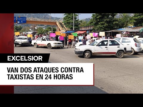 Tres heridos en un segundo ataque a balazos contra sitio de taxis en Guerrero