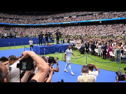 «L'ambiance était folle» : à Madrid, la présentation en grande pompe de Kylian Mbappé, nouvelle s…