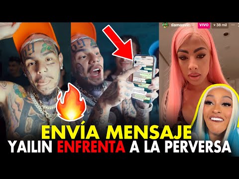 UN LIO FEO! TEKASHI ENVIA FUERTE MENSAJE Y YAILIN ENFRENTA A LA PERVERSA