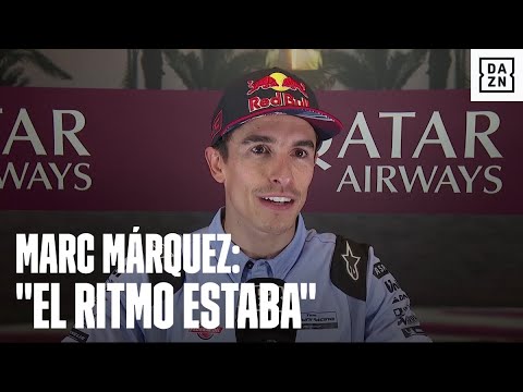 Hacía tiempo que no adelantaba en la recta: Marc Márquez sonríe por la velocidad de la Ducati