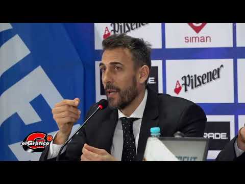 Presentación de David Dóniga Lara como nuevo técnico de la selección de El Salvador