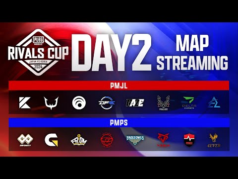 【日韓戦】PUBG MOBILE RIVALS CUP 2024 SEASON2 DAY2 MAP配信