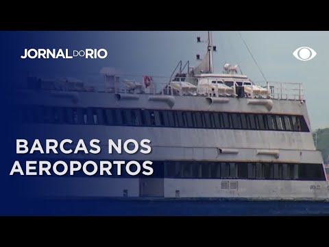 Projeto das barcas promete interligar os aeroportos do Rio