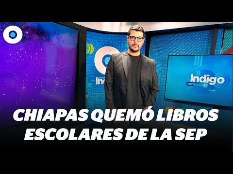 Chiapas quemó libros escolares de la SEP / Eso y más noticias en INExpress con @AdyMoss