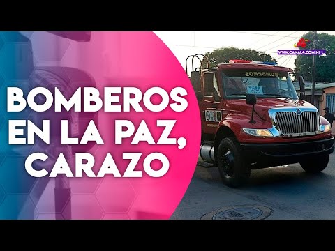 Familias de La Paz en Carazo contarán con nueva estación de bomberos