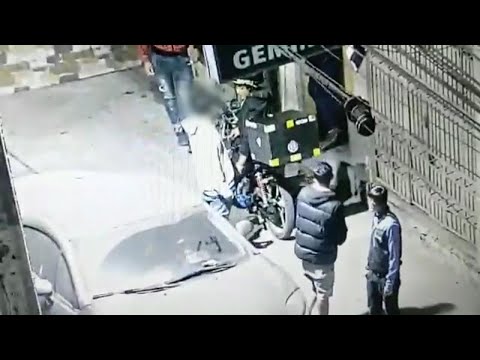 Adolescente en riesgo vital tras intentar robar casco a motociclista en Iquique