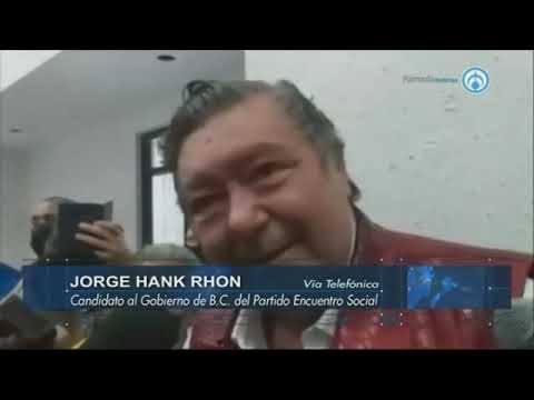 HANK RHON promete que, de ganar elecciones, gobernará Baja California sin ningún partido