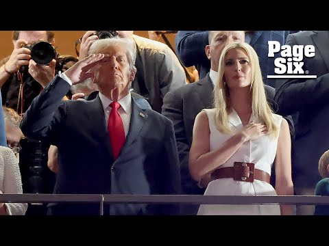 Ivanka Trump sports polished white pantsuit at Super Bowl 2025 with dad Donald Trump