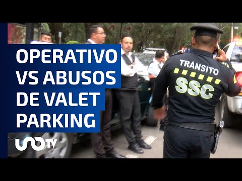 Inhiben abusos de valet parking en calles de la CDMX