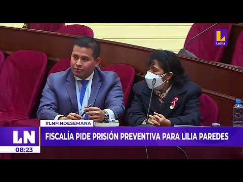 Fiscalía pide prisión preventiva para Lilia Paredes, esposa de Pedro Castillo