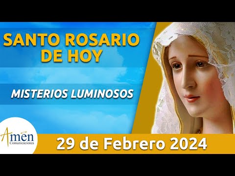 Santo Rosario de Hoy Jueves 29 Febrero 2024  l Padre Carlos Yepes | Católica | Rosario | Amén