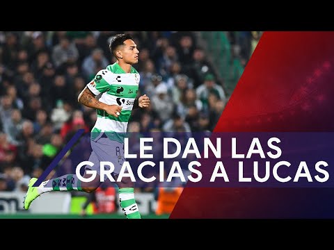 Santos Laguna despide a Lucas 'Saltita' González