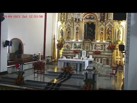 Transmisión Eucaristía Sábado 24 de Abril 2021-1:00 PM- Basílica del Señor de los Milagros