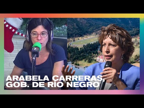Arabela Carreras, gob. Río Negro:  Los vecinos no quieren el camino a Lago Escondido #DeAcáEnMás