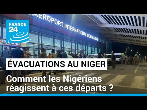 Comment les Nigériens réagissent à ces départs précipités des Français ? • FRANCE 24