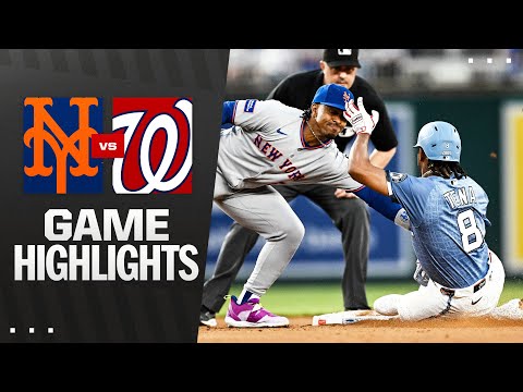 Mets vs. Nationals Game Highlights (4/25/25) | MLB Highlights