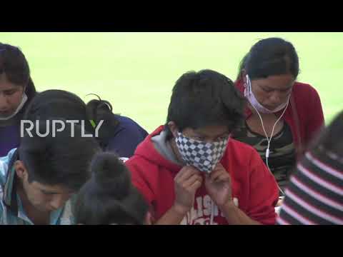 Chile: Bolivian workers quarantined in Iquique stadium amid border closures