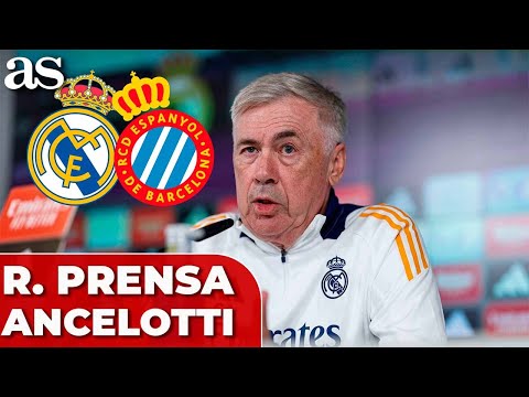 CARLO ANCELOTTI, RUEDA DE PRENSA COMPLETA | Previa REAL MADRID vs. ESPANYOL