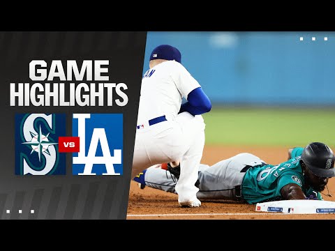 Mariners vs. Dodgers Game Highlights (8/21/24) | MLB Highlights