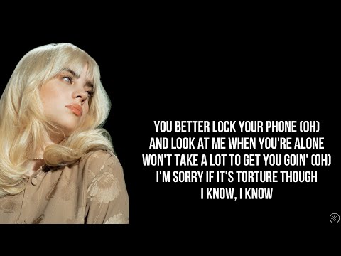 Billie Eilish - BILLIE BOSSA NOVA (Lyrics)