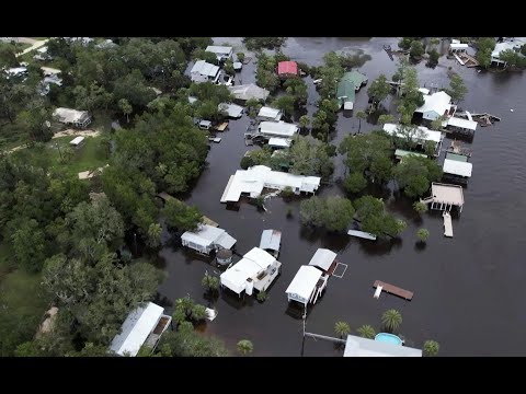 Hurricane Idalia floods Steinhatchee, Florida