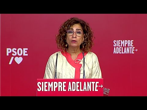 Montero (PSOE) afirma que el Gobierno seguirá a disposición de Marruecos