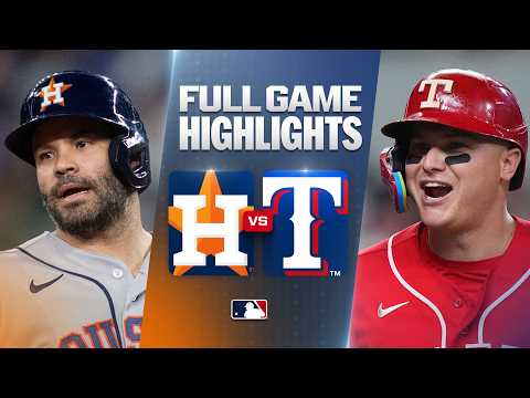 ASTROS vs RANGERS: Official Full 경기 하이라이트 (July 10) | 2026 MLB Season