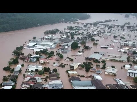 CHUVAS EXTREMAS FAZEM RIO  GRANDE DO SUL ENTRAR EM ALERTA MÁXIMO! VEJA COMO VOCÊ PODE FAZER DOAÇÕES