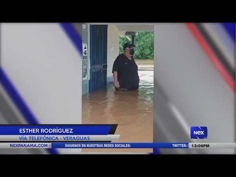Sinaproc realiza operativo tras inundaciones en Veraguas