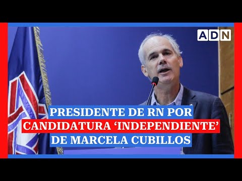 Presidente de RN por candidatura de Marcela Cubillos: Necesita de un soporte de buenos partidos”