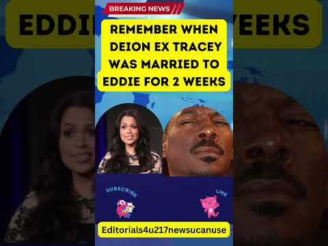 Did You Know Deion's ex Tracey Edmonds was married to Eddie Murphy for 2 weeks? #viral