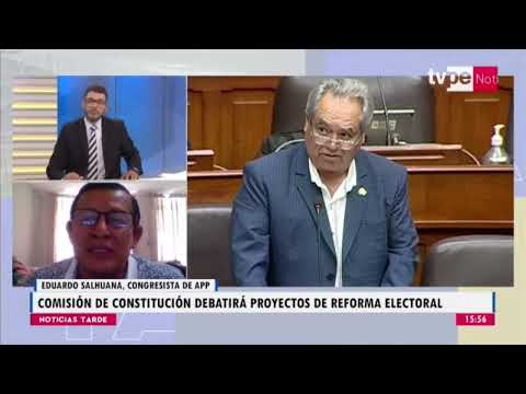 Noticias Tarde | Eduardo Salhuana, congresista de Alianza para el Progreso - 26/12/2022