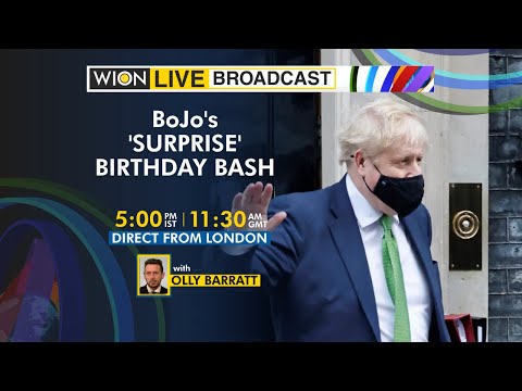 WION Live Broadcast | UK PM had a birthday party at no.10 during lockdown | Direct from London