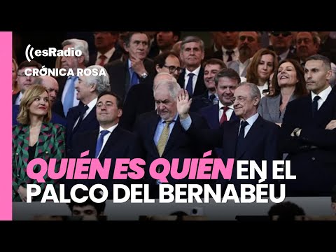 Crónica Rosa: De Almeida a siete ministros, quién es quién en el palco del Bernabéu