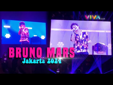 Pecah! Full Goyang, Konser Bruno Mars Hari Pertama Penuh Kejutan