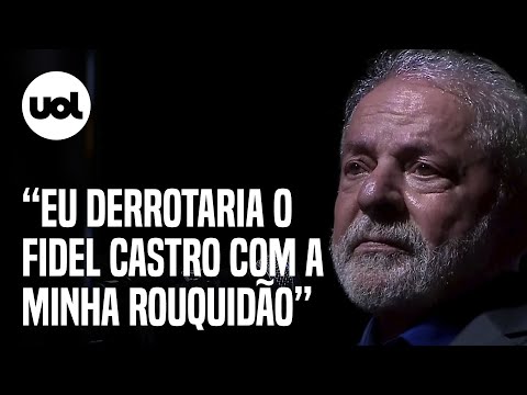 Em discurso, Lula vai de Fidel Castro a novela Pantanal para pedir voto de união