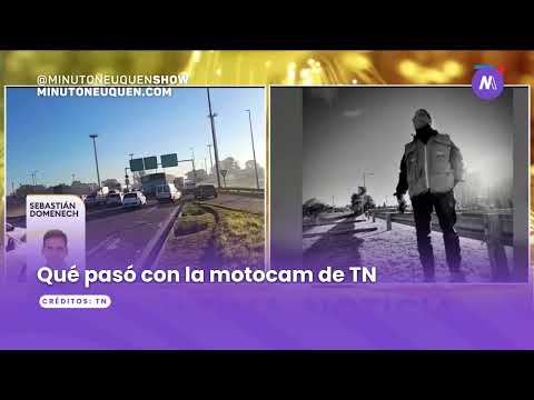 Qué pasó con el motocam de TN  - Minuto Neuquén Show