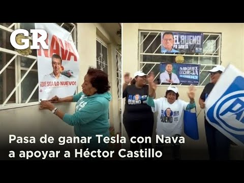 Pasa de ganar Tesla con Nava a apoyar a Héctor Castillo