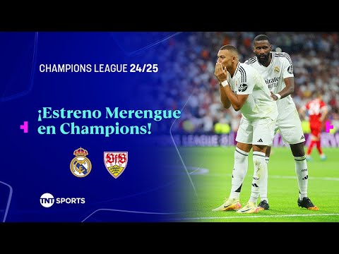 ¡EL PRIMER GOL DE MBAPPÉ! | REAL MADRID 1-0 STUTTGART | FASE DE LIGA | UEFA CHAMPIONS LEAGUE