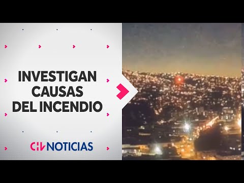 Investigan lanzamiento de bengala: Video muestra posible origen del incendio forestal en Valparaíso