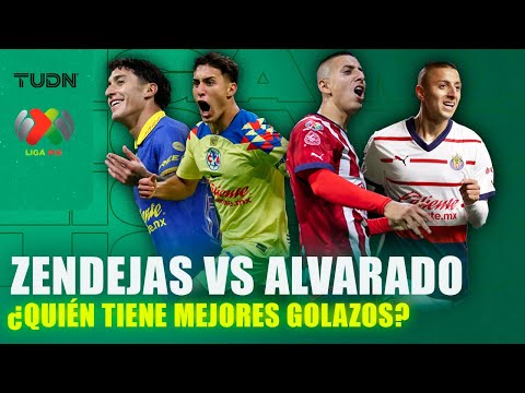 ¡Mano a mano de GOLAZOS!  Zendejas vs 'Piojo' Alvarado  | TUDN