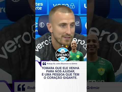 RODRIGO ELY TORCE PARA DEYVERSON IR PARA O GRÊMIO! | TNT Sports Entrevistas #shorts