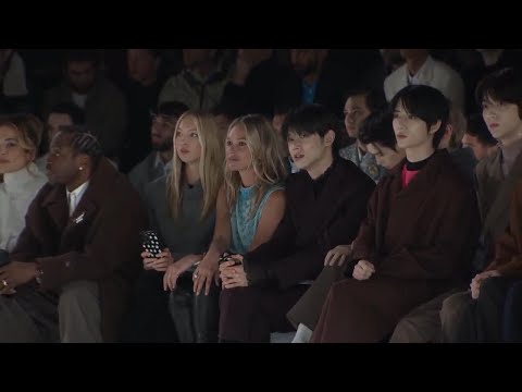 Kate Moss, Tomorrow x Together bandmates sit front row at Dior Paris show