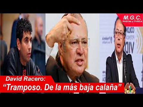 GUSTAVO PETRO Y DAVID RACERO REACCIONAN A LA PATALETA RASTRERA DEL RASTROJO IVAN NAME