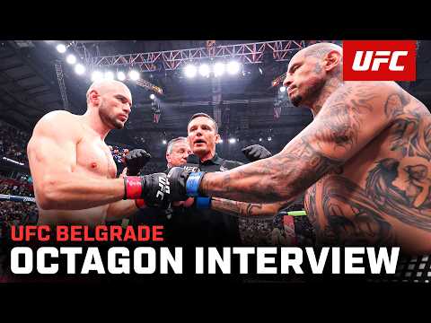 Uros Medic 옥타곤 인터뷰 | UFC 베오그라드