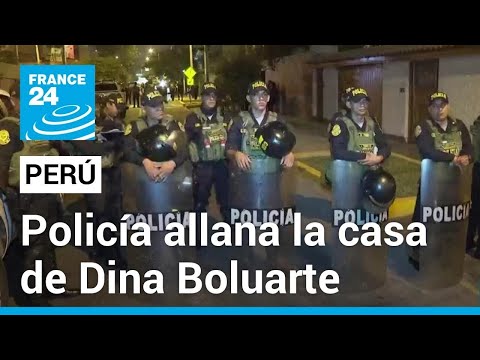 Policía ingresó a vivienda de Dina Boluarte por escándalo de relojes Rolex