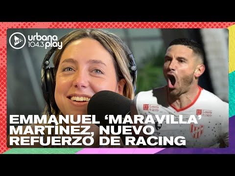 Emmanuel Maravilla Martínez, nuevo refuerzo de Racing: Sofi Martínez en #Perros2023