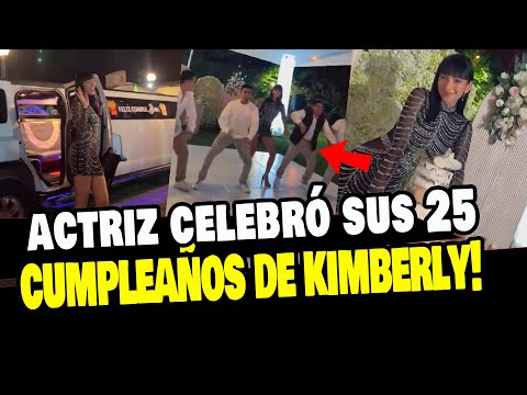 AFHS: KIMBERLY CELEBRÓ SU CUMPLEAÑOS A LO GRANDE CON LIMOSINA Y MEGA FIESTA